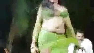 Sexy Hijra Stripping On Stage During Record Dance Night