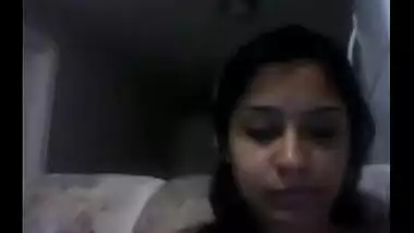 Big boobs amateur Indian girlfriend teases and seduces on cam