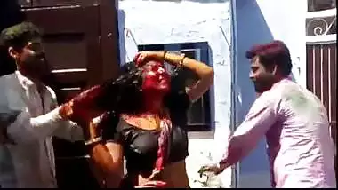 XXX Indian blue film episode of bhabhi devar during Holi