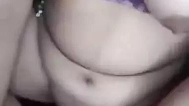 Horny Bengali Desi XXX girl dildoing pussy on selfie cam