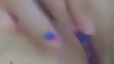 Beautiful Cute Paki Girl Showing And Rubbing Pussy