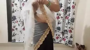 Hot Naughty Indian Desi Bhabhi Getting Ready For Her Secret Boyfriend