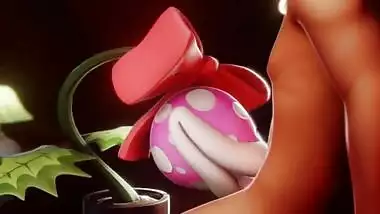 Piranha Plant sucking you off.