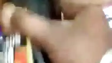Boyfriend inserting beer bottle in GF pussy viral sex