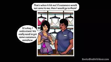 Savita Bhabhi first sex encounter with salesman