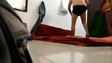 Desi married bhabhi caught fucking with secret lover