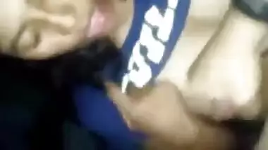 Indian girl super blowjob and cum swallow