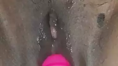 Desi wife enjoying with vibrator