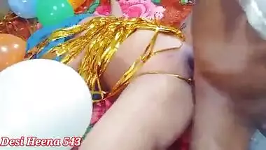 Birthday Special indian xxx Desi Heena in clear hindi voice