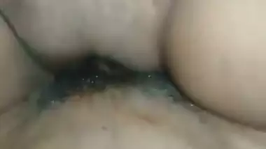 Village lady spits on the dick and shoots her desi porn