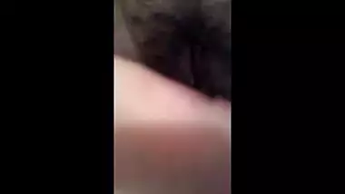 Sexy Indian Girl Fingering in Bathroom, Selfie