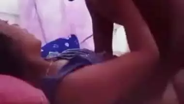 Desi couple enjoying sex in bedroom