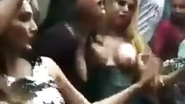 Indian Hijada Nude Public Dance