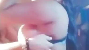 Beautiful Sexy Married Bhabi Hard Boob Pressed By Hubby Part 1