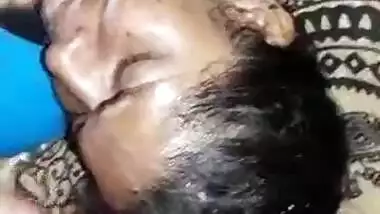 Indian aunty cum facial sex video