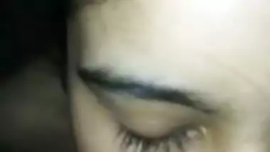 Cumshot on her face