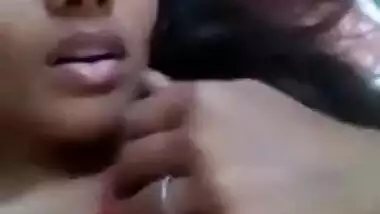 Horny Indian Girl Masturbating For Her Lover