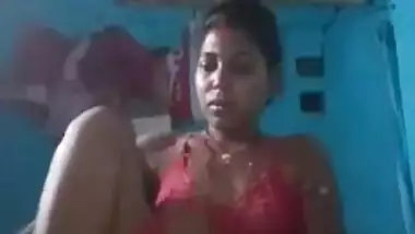 Today Exclusive- Desi Village Bhabhi Record Fingering Selfie Video For Money