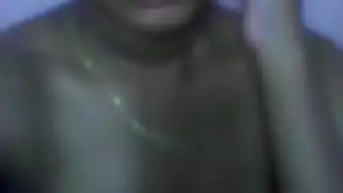 Shy Tamil Girl Showing Boobs