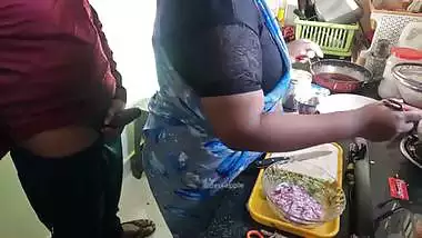 Horny owner jerking dick infront of Bengali maid