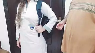 Pakistani Schoolgirl Fucked By Her Stepbrother With Clear Hindi Voice Dirty Talking