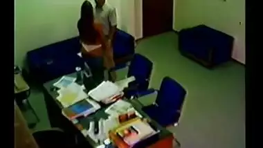 Indian mms scandals of Firm director caught by hidden cam during office sex