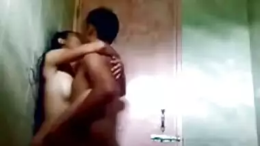 BanglaDesi, broad drilled With BF In Bathroom 