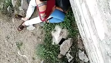 Desi lover outdoor romance