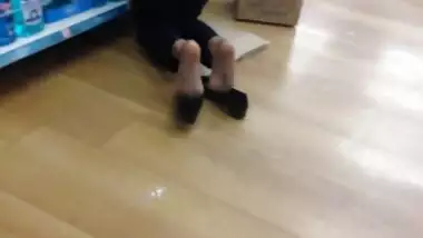 Indian Store workers Feet