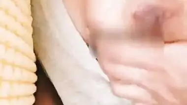 Poonam pandey taking her Tits out and records