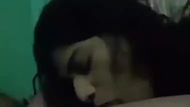 Today Exclusive- Horny Lankan Girl Give Blowjob To Lover