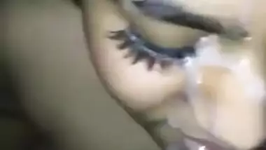 MASSIVE FACIAL CUMSHOT ON MY STEP-BROTHER'S GIRLFRIEND FACE