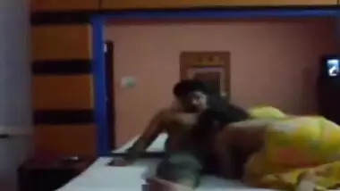 Gujarati porn video of husband and wife in hotel room