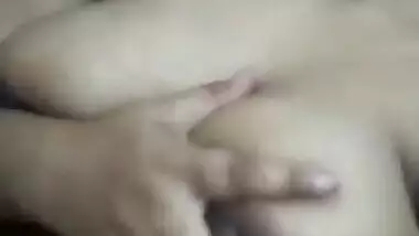 Pakistani girl big boobs press and pussy finger