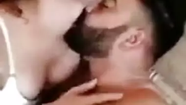 Desi couple Kissing