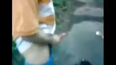 UK Slut Fucks In The Park