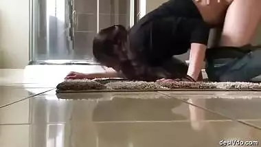 Girl Friend Doggy Style On Floor