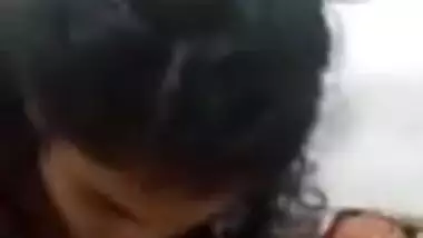 Indian Girl Giving BJ Tells BF to Stop Filming