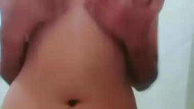 Indian Big Boob girl video call with boyfriend