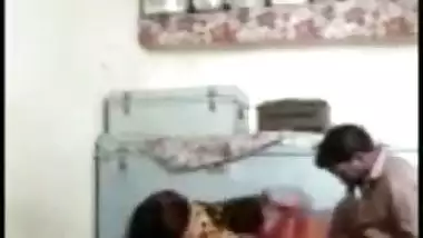 Paki wife cheating while stupid husband in the house, taboo desi