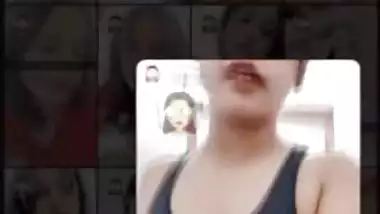 Snapchat girl showing big ass viral video making