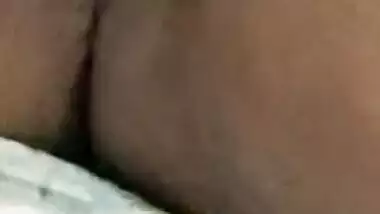 Sexually attractive Indian teen sleeps but guy is filming her XXX twat