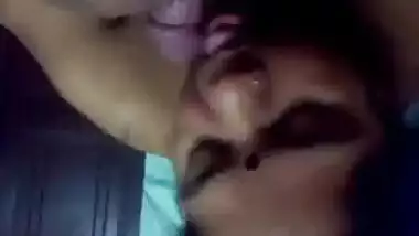 Southindian Housewife Aunty's blowjob at home