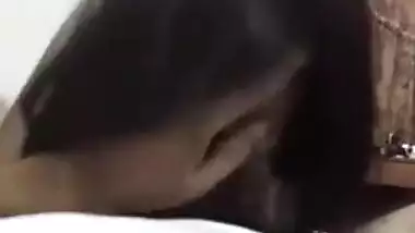 Hyderabad Teen Girlfriend Giving Blowjob To Lover After College