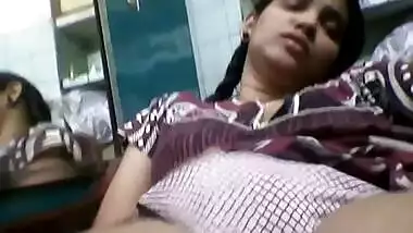 Indian bank employee fingering selfie – 6