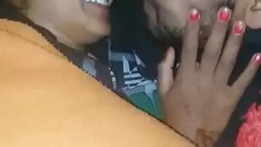 Cute College Girl Getting Cosy under the Blanket with Jaat Bf