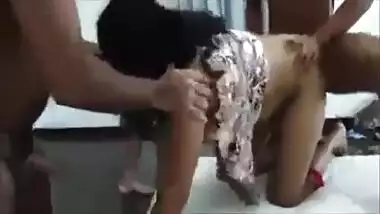 PURE INDIAN DESI GANG BANG