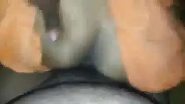 Desi wife doggy sex with her hubby during night time