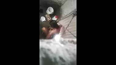 Indian Bhabhi in Shower