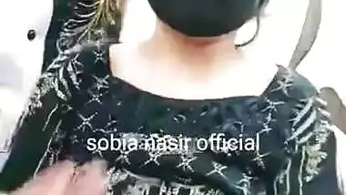 Sobia nasir Boobs Bouncing in Tango Live